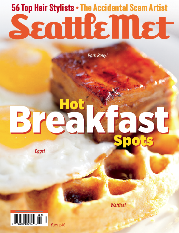Olivia Brent Seattle Food Photography Magazine Cover Waffles
