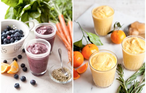 daniella chace, olivia brent, seattle food photography, smoothies, breast cancer